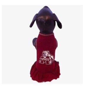 NCAA Mississippi State Bulldogs Cheerleader Dog Dress, XL